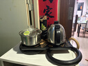 金灶（KAMJOVE）全智能自动上水电热水壶电茶壶全自动上水壶电茶炉烧水壶茶具茶台烧水壶全自动一体 K9 0.9L 不锈钢色 实拍图