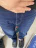 真维斯（Jeanswest）牛仔裤男2026春夏轻商直筒修身牛仔长裤男蓝色常规34 实拍图