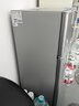 奥克斯小冰箱家用小型迷你冷藏冷冻两用出租房宿舍用节能省电寝室办公室电冰箱 【净化去味】186银色【高效保鲜 铜管速冷】70L 实拍图