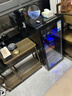 荣事达（Royalstar）冰吧冷藏柜 欧式恒温红酒柜酒店家用客厅冰箱迷你小型单门办公室保鲜展示留样茶叶饮料柜 一级能效118L【冷藏+微冷冻+蓝光灯+酒架】 实拍图