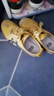 Onitsuka Tiger鬼塚虎男女款经典复古黄色运动休闲鞋MEXICO 66™ 黄色 37 实拍图