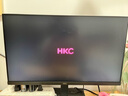 HKC 23.8英寸2K 144Hz高刷IPS面板HDR广色域护眼低蓝光不闪屏三面微边台式电脑商务办公显示器V2419Q 实拍图