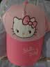 Hello Kitty凯蒂猫宝宝帽子春夏季遮阳帽女童鸭舌帽可爱防晒太阳帽女孩棒球帽 深粉 50cm 实拍图