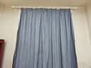 京东京造黑胶浅灰窗帘 99%全遮光窗帘布飘窗卧室遮阳帘挂钩式 宽1.5*高2米 实拍图