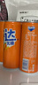 可口可乐（Coca-Cola）芬达Fanta 橙味汽水摩登罐碳酸饮料330ml*24罐 包装随机发 实拍图