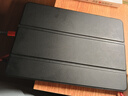 毕亚兹适用2018/17款iPad Air2/1保护套 9.7英寸苹果平板电脑保护壳 全包智能休眠三折支撑 PB13-金刚黑 实拍图