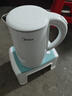 美的（Midea）电热水壶烧水壶1.7L304不锈钢0涂层双层隔热自动断电1500W养生冲奶泡茶 MK-SH17M130 实拍图