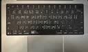 帝伊工坊适用苹果笔记本电脑键盘膜Macbook Air13/13.6/15/Pro14/Pro16/M3/M4/M5 OS快捷键功能键盘保护膜 实拍图