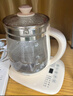 九阳（Joyoung）养生壶迷你玻璃花茶壶煮茶器 12大功能11档温度 0胶水恒温电热烧水壶1.5L 1566BQ 实拍图