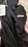 adidas休闲舒适三条纹立领夹克外套男装秋季阿迪达斯官方轻运动   黑色/白（推荐选大一码）   L 实拍图