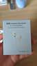 联想（Lenovo） 有线耳机 HIFI音质高解析音频带麦降噪直播k歌唱歌音乐运动半入耳式游戏电脑耳机type-c YF01白色 实拍图