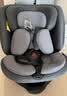 两只兔子新国标儿童安全座椅婴儿车载可坐可躺APP语音智控 求知2pro极空黑 实拍图