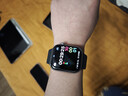 Apple/苹果 Watch S11 智能手表GPS+蜂窝款46毫米深空灰色铝金属表壳黑色运动型表带M/L MFDE4CH/B 实拍图