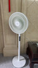美的（Midea）【幸运草安睡1S】一级能效直流变频声控电风扇家用遥控卧室静音落地扇台式桌面抗菌大风力转页扇 实拍图