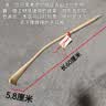 周六福足金999朱槿花黄金耳钉耳饰520礼物计价A0910969 约0.82g 一对 实拍图