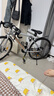 飞鸽（FG FLYING PIGEON）公路自行车入门级超轻变速700C公路车成人男女竞速骑行通勤单车 超越钢架-公路把-钛银色 21速入门级 实拍图