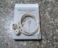 联想（Lenovo）有线耳机 HIFI音质高解析音频带麦降噪直播k歌唱歌音乐运动半入耳式游戏耳机3.5mm礼物 YF01紫色 实拍图