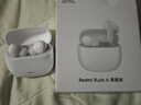 小米（MI）Redmi Buds 6 青春版 入耳式蓝牙耳机 42dB降噪 适用于安卓苹果手机 晴雪白 实拍图