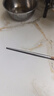 美厨（MAXCOOK）304不锈钢筷子 鸡翅木柄防滑不发霉家用套装公筷餐具 5双MCK6575 实拍图