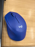 罗技（Logitech）M330 静音鼠标 无线鼠标 办公鼠标 右手鼠标 蓝色 带无线2.4G接收器 实拍图