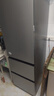 海尔（Haier）「真省电」310L三门冰箱抗菌净味一级能效风冷无霜BCD-310WGHD3E7WV(银)国家补贴 实拍图