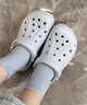 CROCS卡骆驰洞洞鞋贝雅洞洞鞋轻便运动鞋耐磨一脚蹬拖鞋休闲鞋|10126 矿物质蓝-4JQ 36 /37(220mm) 实拍图