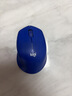 罗技（Logitech）M330无线鼠标 商务办公无线静音鼠标电池 右手人体工学鼠标Mac笔记本电脑家用鼠标中大手 舒适曲线 蓝色 实拍图