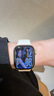 Apple/苹果 Watch S11 智能手表GPS款42毫米玫瑰金色铝金属表壳淡桃粉色运动型表带S/M MEUN4CH/B 实拍图