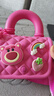 康迪拉家族儿童草莓熊玩偶斜挎包玩具3-6岁女孩拍照神器百搭六一儿童节礼物 实拍图