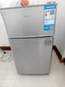 日普（RIPU）小冰箱迷你小型双门家用一级能效宿舍出租房办公室节能省电冷藏冷冻电冰箱 【年销百万】58升银色【小巧不占地】 实拍图