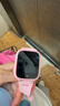 360儿童电话手表9xsp长效续航学生青少年4G全网通可视频拍照防水定位智能手表男女孩粉 实拍图