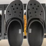 卡骆驰（CROCS）贝雅卡骆班洞洞鞋轻便耐磨一脚蹬休闲鞋女鞋时尚沙滩鞋|205089 深蓝/辣椒红-4CC 41 /42(260mm) 实拍图