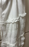 阔色（kuose）设计感白色蓬蓬裙蛋糕裙女26春夏季新款法式半身裙长裙子 白色 L 实拍图