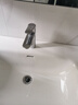 九牧（JOMOO）卫浴洗手盆卫生间自来水坐式面盆冷热出水水龙头洗手池洗脸盆浴室 自动除垢龙头【32680】亮银 实拍图