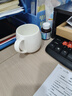 景顺景德镇瓷杯骨瓷简约陶瓷杯子茶杯纯白色水杯定制LOGO牛奶杯咖啡杯 大肚杯（400ml） 实拍图