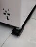 代斯克洗衣机底座移动架冰箱滑轮神器通用置物架滚筒海小天鹅尔加高支架 升级银色24轮子一对 实拍图
