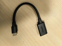 绿联Type-C转换USB3.2转接头OTG数据线适用苹果17/16/15华为手机充电数据线U盘平板笔记本电脑耳机键鼠 实拍图