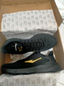 鸿星尔克跑步鞋夏季透气男鞋轻薄网面通勤休闲跑鞋户外慢跑运动鞋子经典款 正黑/国王金-2123【网面透气】 44 实拍图
