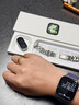 Apple/苹果 Watch S11 智能手表GPS款46毫米银色铝金属表壳雾紫色运动型表带S/M MEVW4CH/B 实拍图