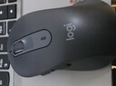 罗技（Logitech）M650L鼠标 无线蓝牙鼠标 办公静音鼠标 双模连接 企业采购 大手型适用 商用版 黑色 实拍图