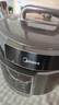 美的（Midea）饺子王电压力锅5L家用电锅全自动智能预约饭煲无水焗双胆开盖火锅高压锅MY-E5910(4-6人)京东自营 实拍图