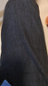 真维斯（Jeanswest）牛仔裤男2026夏季冰丝薄款宽松直筒裤百搭男裤子休闲长裤黑色33 实拍图