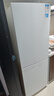 美的（Midea）186升二门冰箱白色双系统租房小型家用电冰箱风冷两门小冰一级能效以旧换新MR-196W【国家补贴】 实拍图