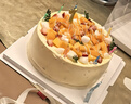 京集水果芒果新鲜生日蛋糕送男女友糕点礼盒同城配送1磅当天日达到 实拍图
