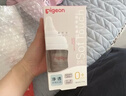 贝亲（Pigeon）新生儿 防胀气宽口径玻璃奶瓶160ml SS号奶嘴 0个月+ AA260 实拍图