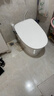 九牧（JOMOO）智能马桶家用马桶小户型包安装清洗屁屁烘干全自动轻智能坐便器 零压+智能大小冲S300P 305坑距(290-390以内选择) 实拍图