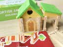 凝彬德国鲁班榫卯结构积木diy拼装建筑益智玩具3-6岁男女孩生日礼物 【儿童城堡积木屋】可拼多种造型+126片磁力片拼图 六一儿童节-圣诞元旦-新年礼物-送礼佳品 实拍图