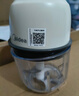 美的（Midea）小型婴儿家用辅食机多功能打泥搅拌机宝宝料理机绞肉机佐料机打蒜器户外便携奶昔无线长续航403J3 实拍图