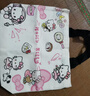 kitty帆布包大容量春夏新款卡通帆布包可爱通勤包小众百搭手提包 KT猫【粉色-无挂件】 实拍图