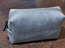 绿联笔记本电源线收纳包 数据线充电器鼠标耳机收纳便携包适配于苹果华为电脑配件收纳包灰色 实拍图